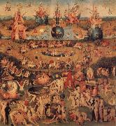 BOSCH, Hieronymus Der Garten der Luste painting